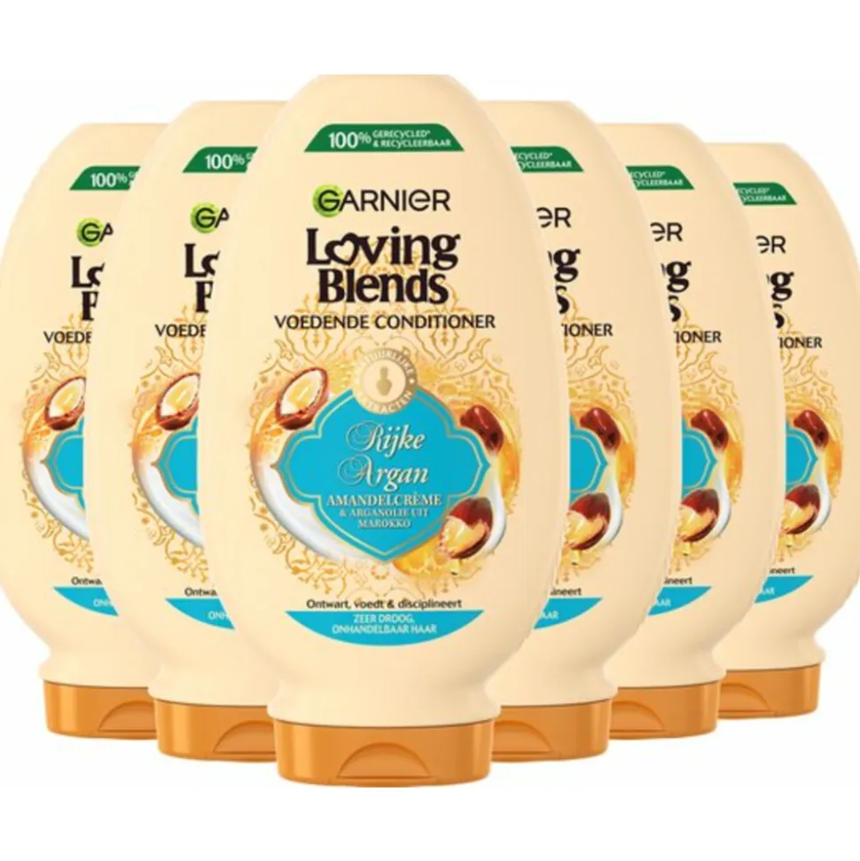 6x Garnier Loving Blends Rijke Argan Conditioner 250 ml