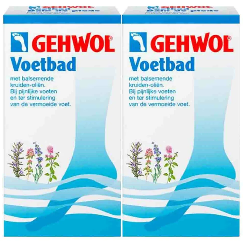 2x Gehwol Voetbad 400 gr