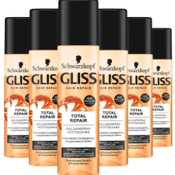 6x Gliss Anti-klit Spray Total Repair 200 ml