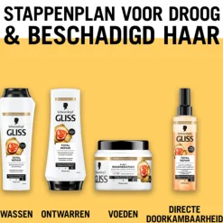 6x Gliss Anti-klit Spray Total Repair 200 ml