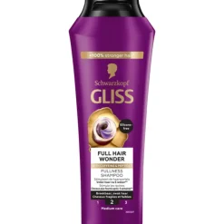 12x Gliss Shampoo Full Hair Wonder 250 ml