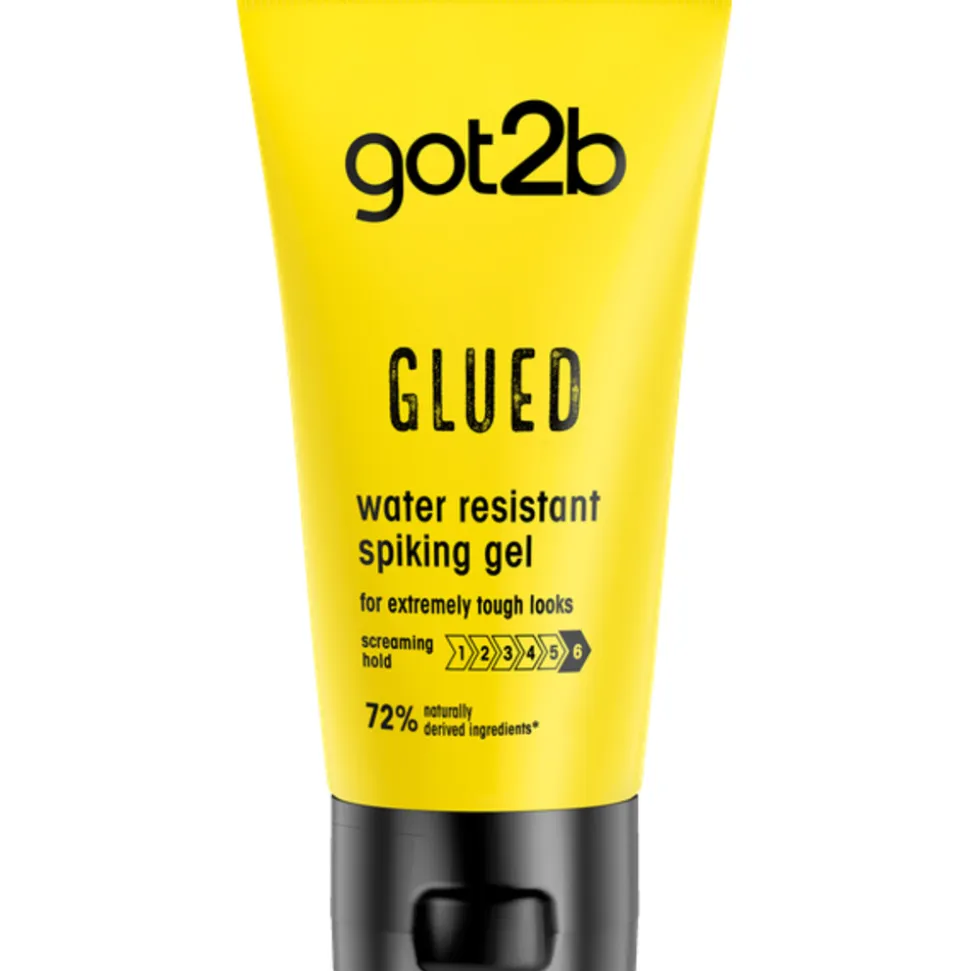 6x Got2b Glued Styling Gel 150 ml