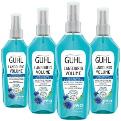 4x Guhl Föhn-Active Styling Spray Langdurig Volume 125 ml