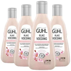4x Guhl Rijke Voeding Shampoo 250 ml