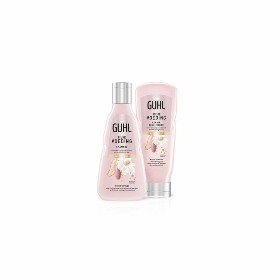 4x Guhl Rijke Voeding Shampoo 250 ml