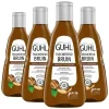 4x Guhl Shampoo Fascinerend Bruin 250 ml