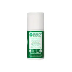6x Happy Earth Deodorant Roll-On Bergamot Cedarwood 100% Natuurlijk 75 ml