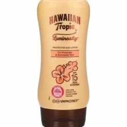 6x Hawaiian Tropic Luminosity Zonnebrand Lotion Medium SPF15 180 ml