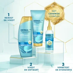 6x Head & Shoulders Conditioner DERMAxPRO Hydrateert 220 ml