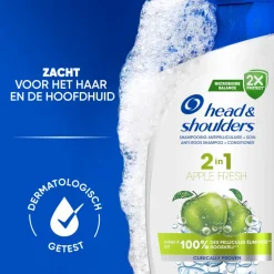 6x Head & Shoulders 2in1 Apple Fresh 300 ml
