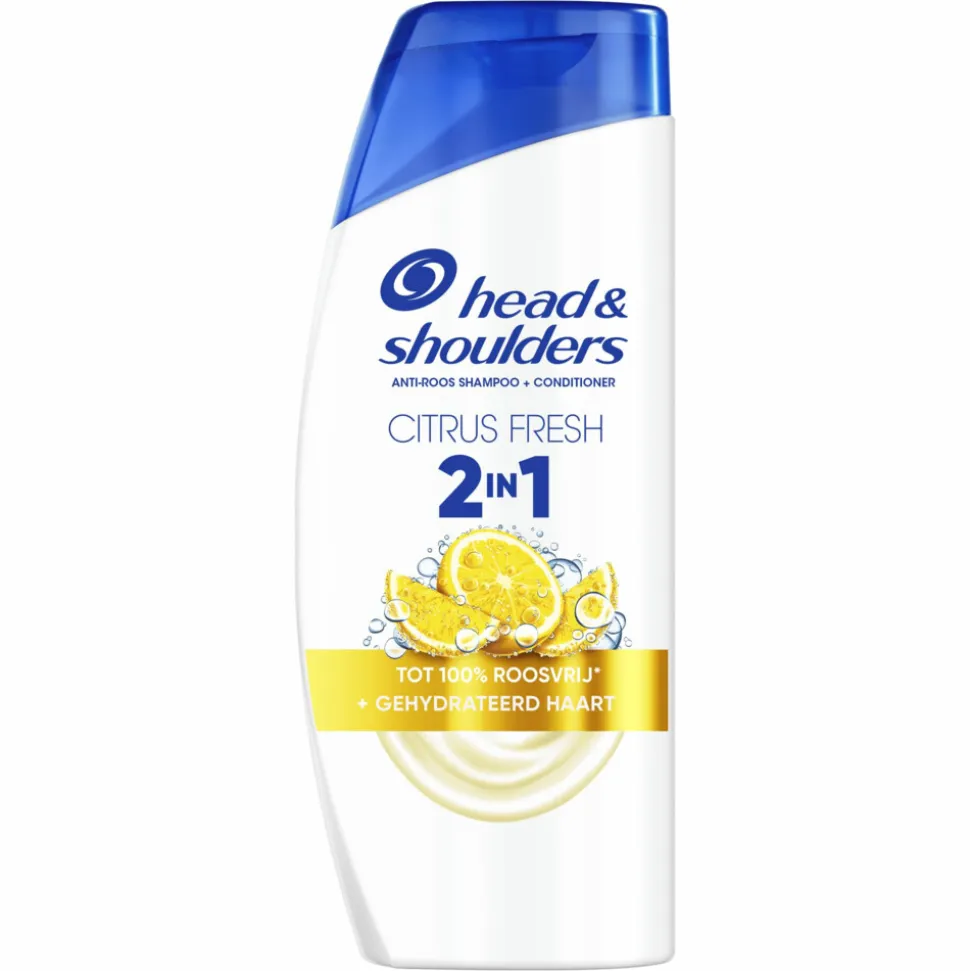 6x Head & Shoulders 2in1 Citrus Fresh 625 ml