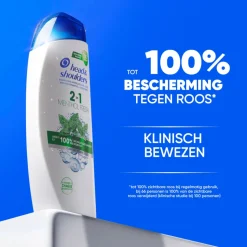 6x Head & Shoulders 2in1 Menthol Fresh 300 ml