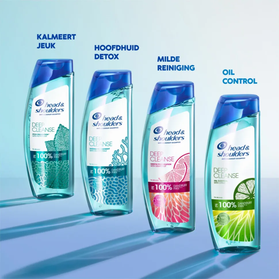 6x Head & Shoulders Shampoo Pure Intense Kalmeert Jeuk 250 ml