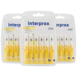 3x Interprox Ragers Mini Geel PHD 1.4 6 stuks