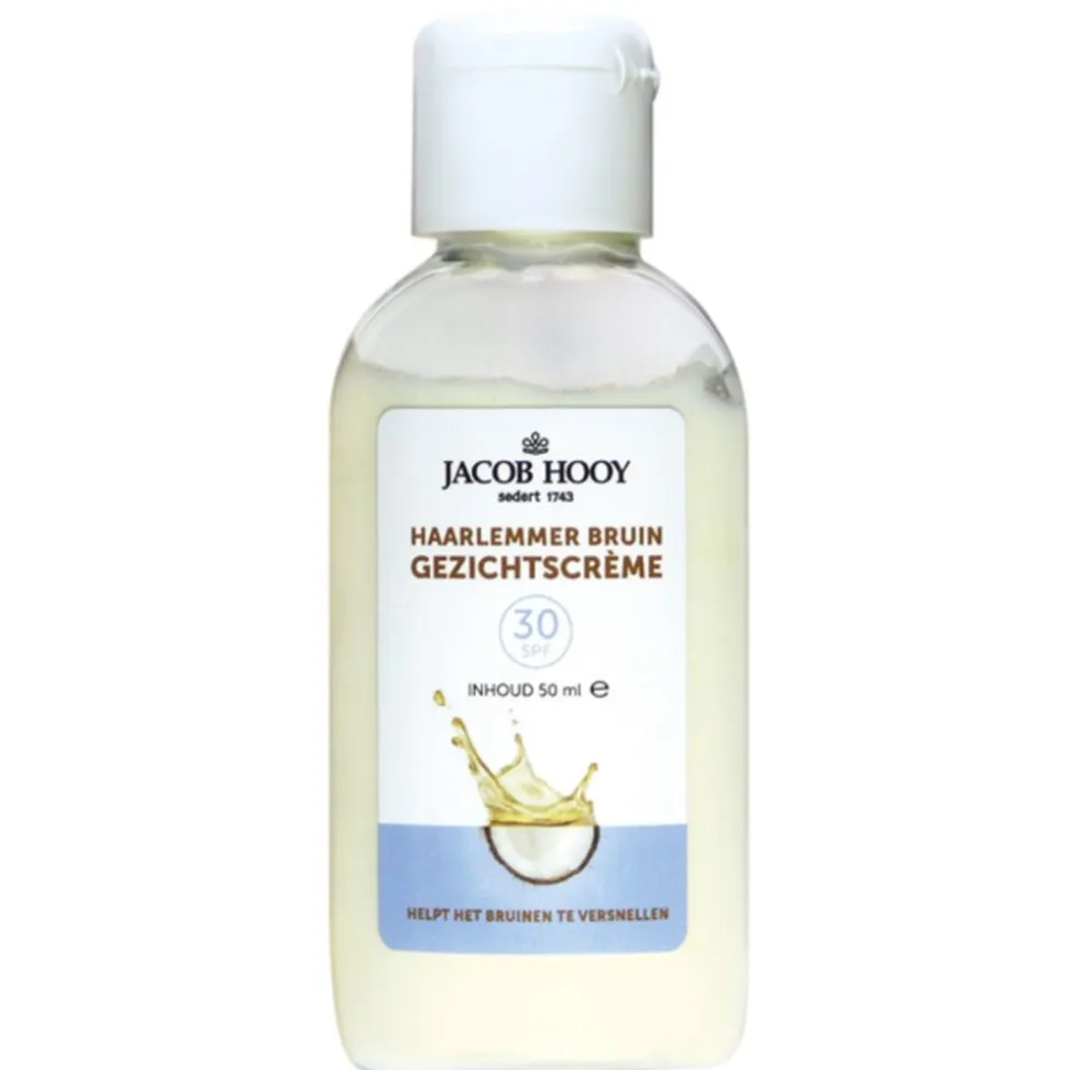 2x Jacob Hooy Haarlemmerbruin Gezichtscrème SPF 30 50 ml