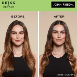 4x John Frieda Detox & Repair Shampoo 250 ml