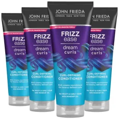 4x John Frieda Frizz Ease Dream Curls Conditioner 250 ml