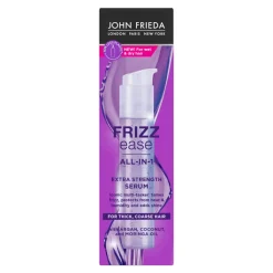 4x John Frieda Frizz Ease Extra Strength Serum 50 ml