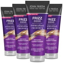 4x John Frieda Frizz Ease Miraculous Recovery Conditioner 250 ml