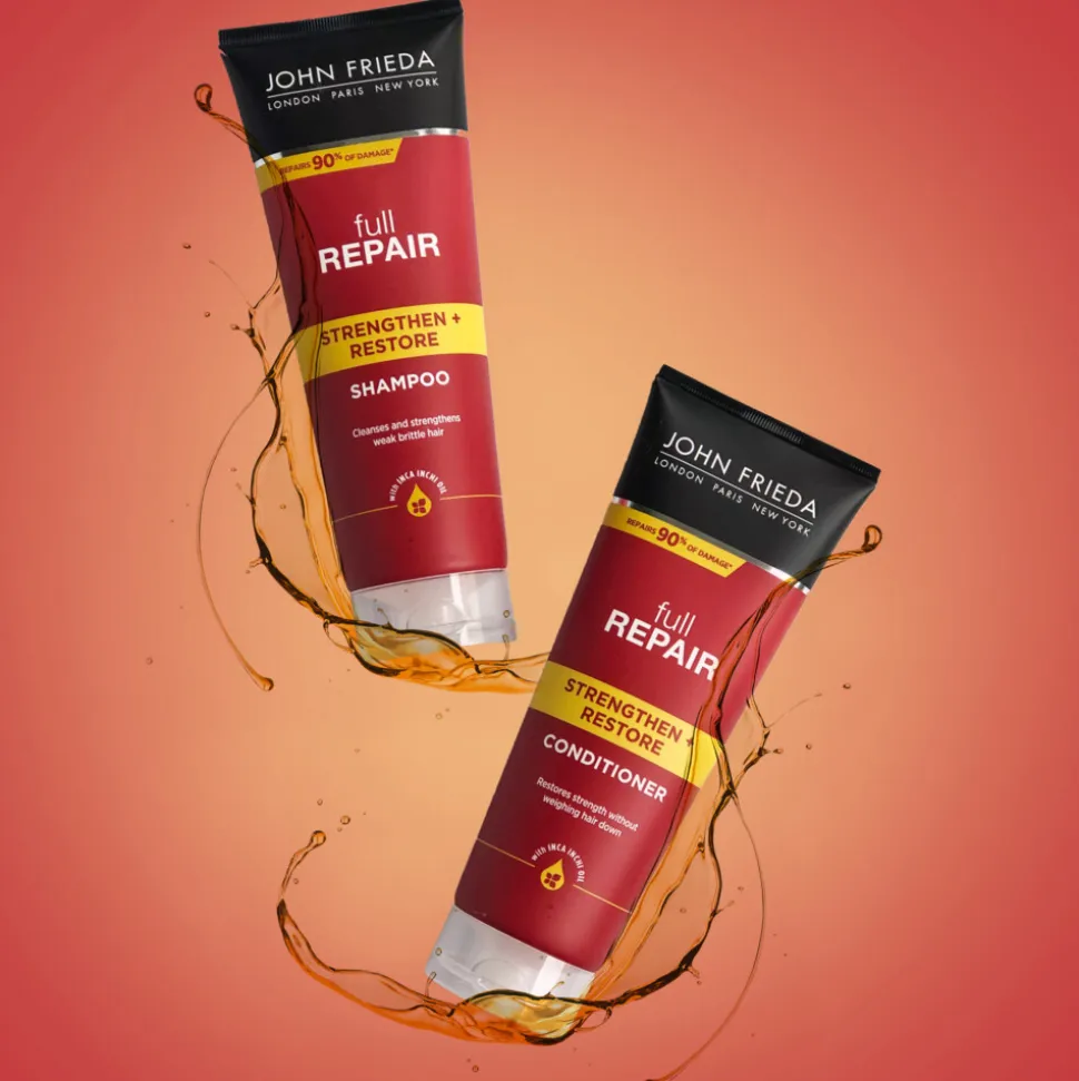4x John Frieda Full Repair Full Body Shampoo 250 ml