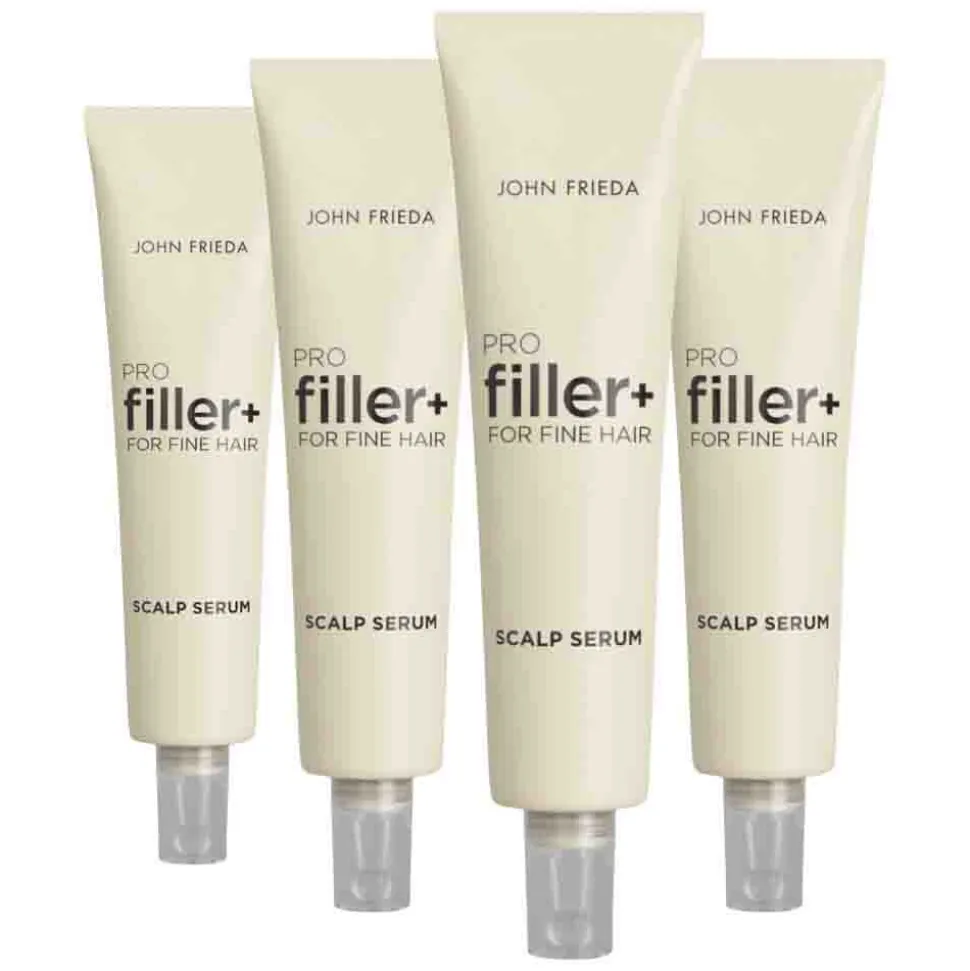 4x John Frieda PROfiller+ Thickening Hair Density Scalp Serum 50 ml