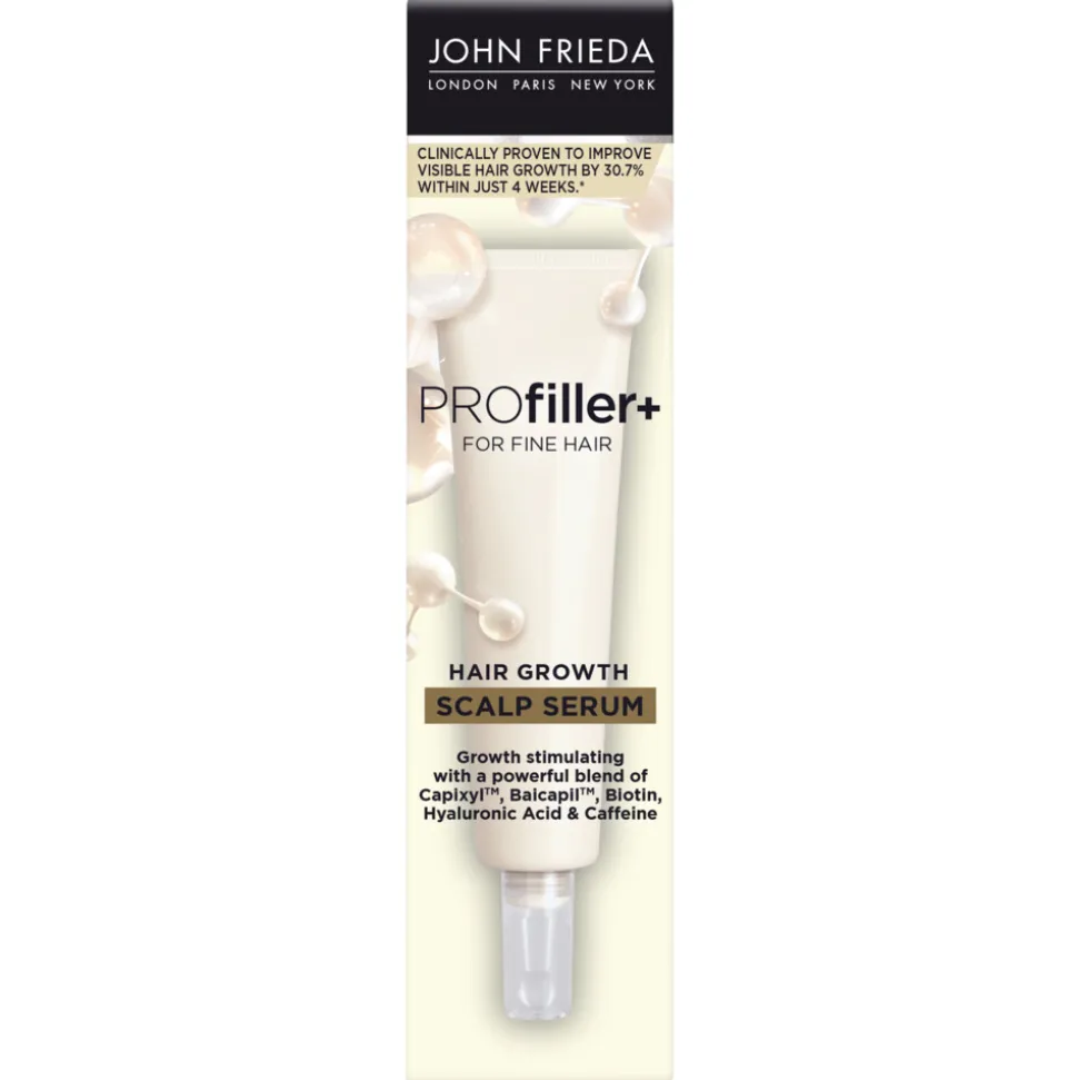 4x John Frieda PROfiller+ Thickening Hair Density Scalp Serum 50 ml