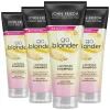 4x John Frieda Sheer Blonde Go Blonder Shampoo 250 ml