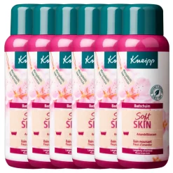 6x Kneipp Badschuim Soft Skin Amandelbloesem 400 ml