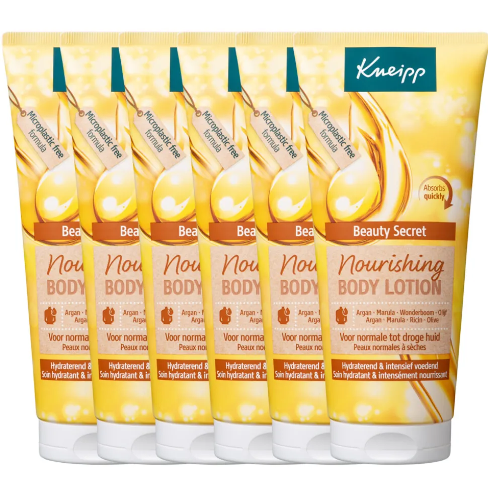 6x Kneipp Bodylotion Beauty Secret 200 ml