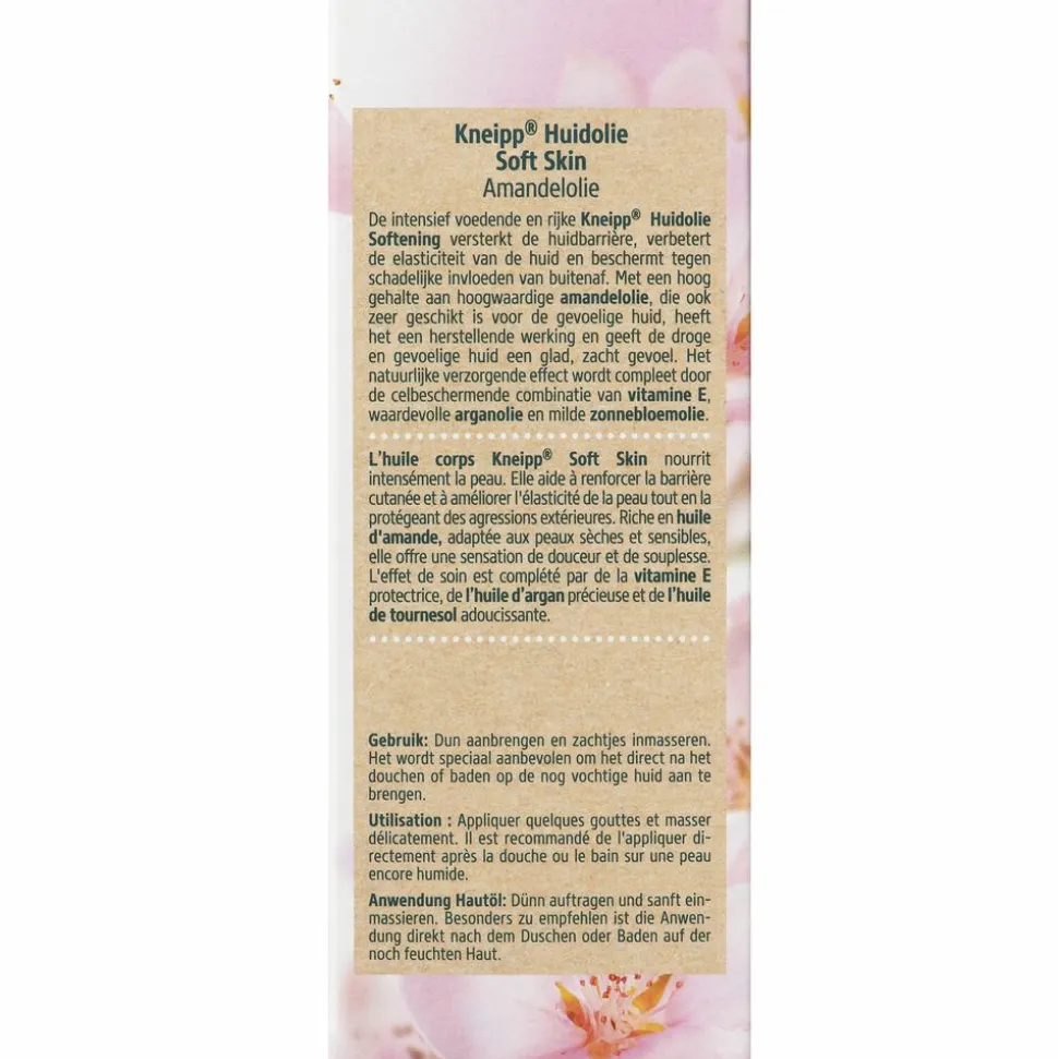 6x Kneipp Body Oil Softening Amandelbloesem 100 ml
