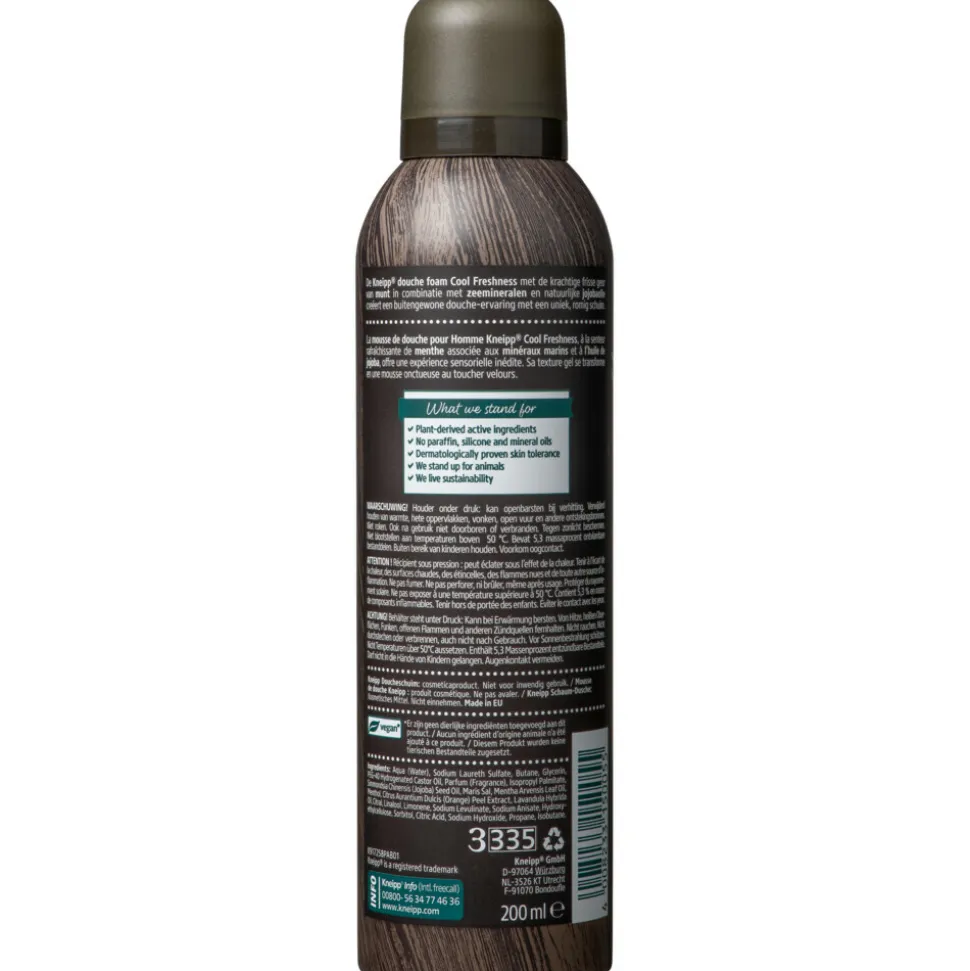 6x Kneipp Douche Foam Cool Freshness 200 ml