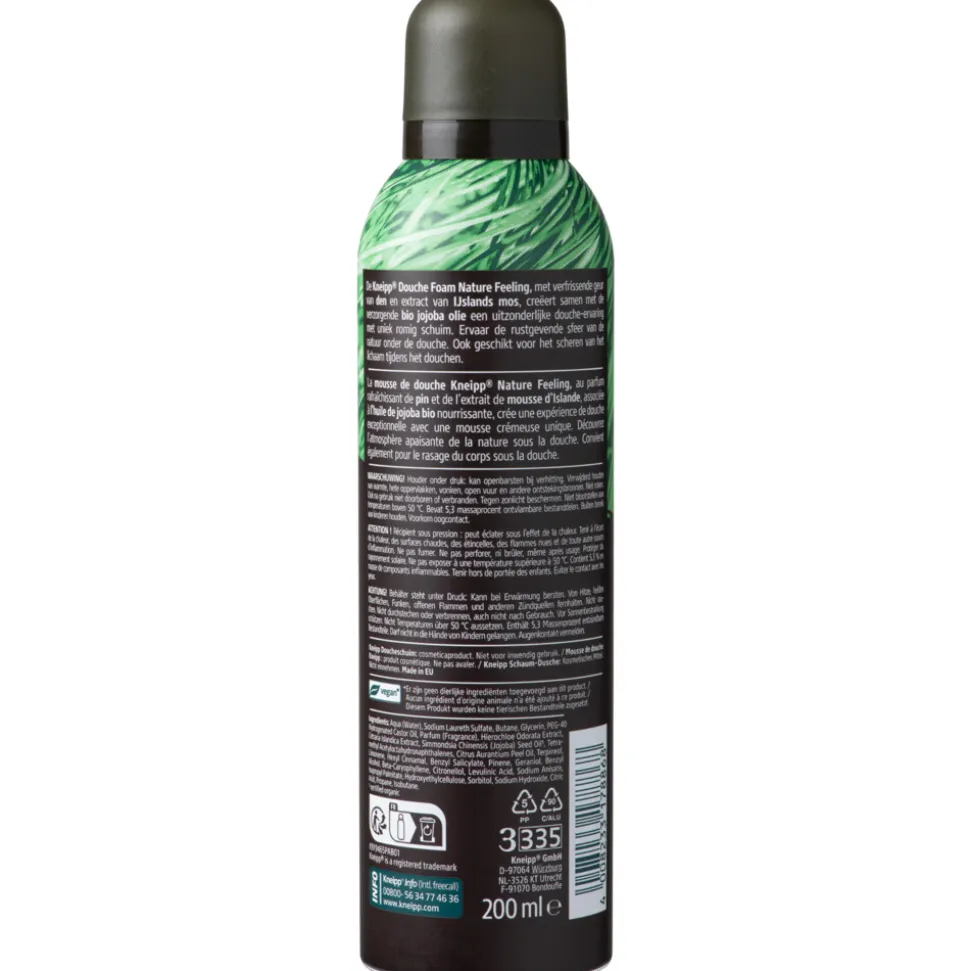 6x Kneipp Douche Foam Men Nature Feeling 200 ml