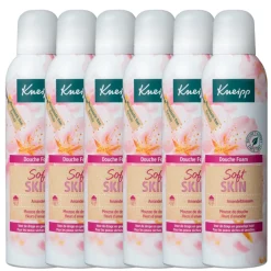 6x Kneipp Douche Foam Soft Skin Amandelbloesem 200 ml