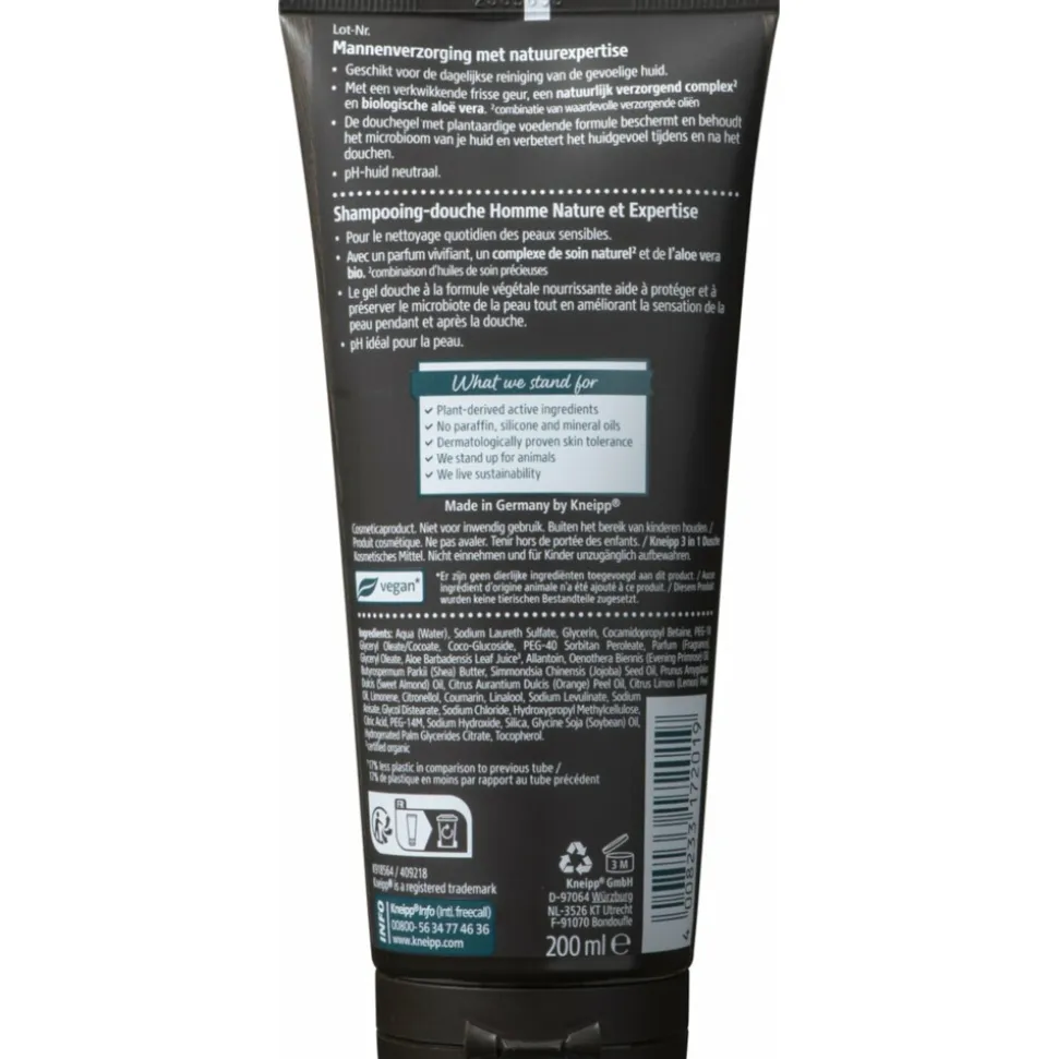 6x Kneipp Douche Men 3-in-1 Fresh & Sensitive 200 ml