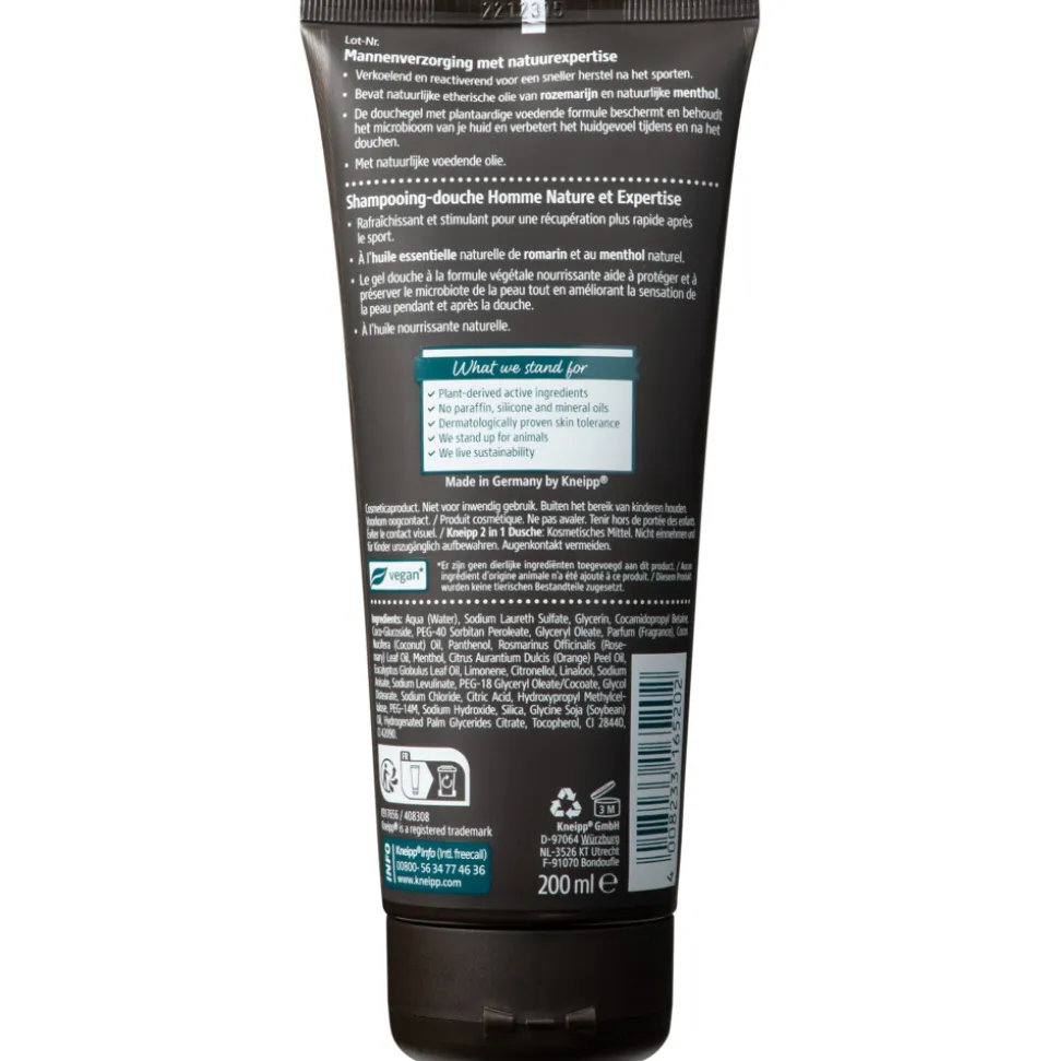 6x Kneipp Douche Men 2-in-1 Sport 200 ml