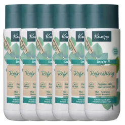 6x Kneipp Douche Refreshing Mint Eucalyptus 200 ml