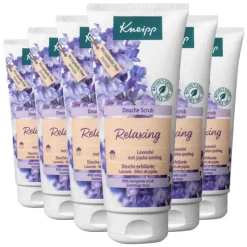 6x Kneipp Douche Scrub Relaxing 200 ml