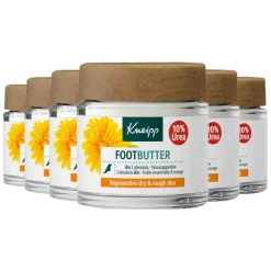 6x Kneipp Foot Care Voetbutter Calendula 100 ml