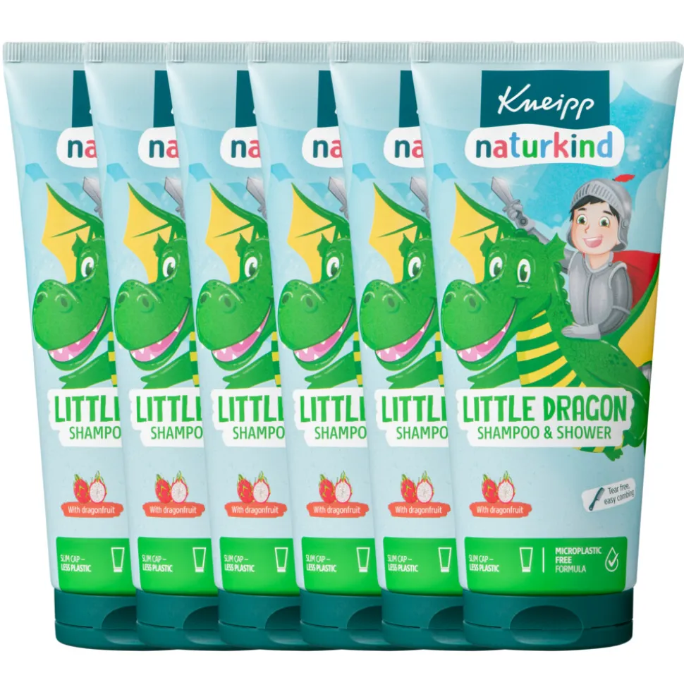 6x Kneipp Shampoo & Douche Drakenkracht 200 ml