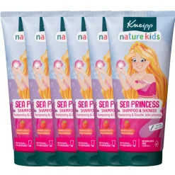 6x Kneipp Shampoo & Douche Prinsessen 200 ml