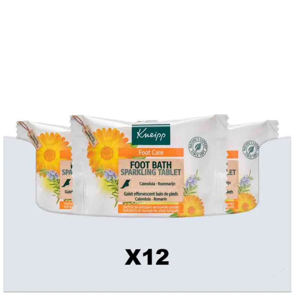 12x Kneipp Voetbadbruistablet Calendula 80 gr