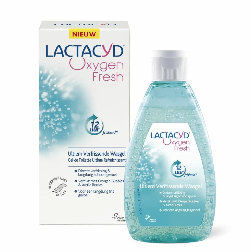 4x Lactacyd Oxygen Fresh 200 ml