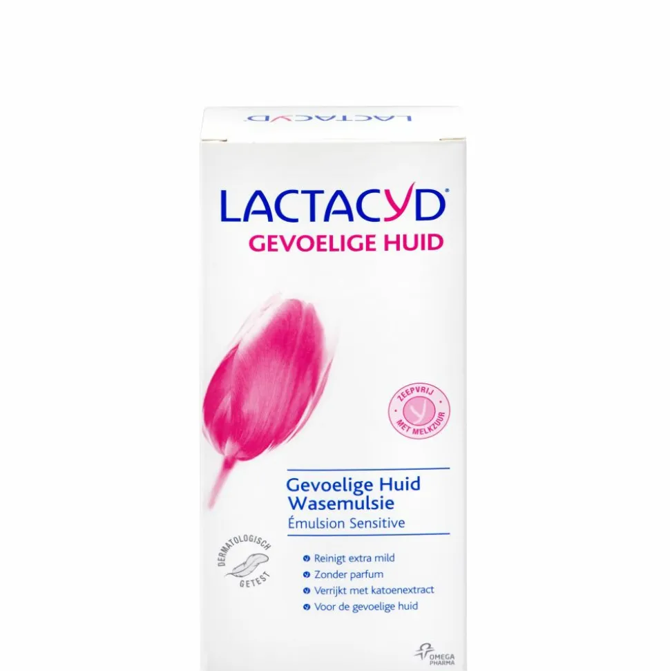 4x Lactacyd Wasemulsie Gevoelige Huid 200 ml