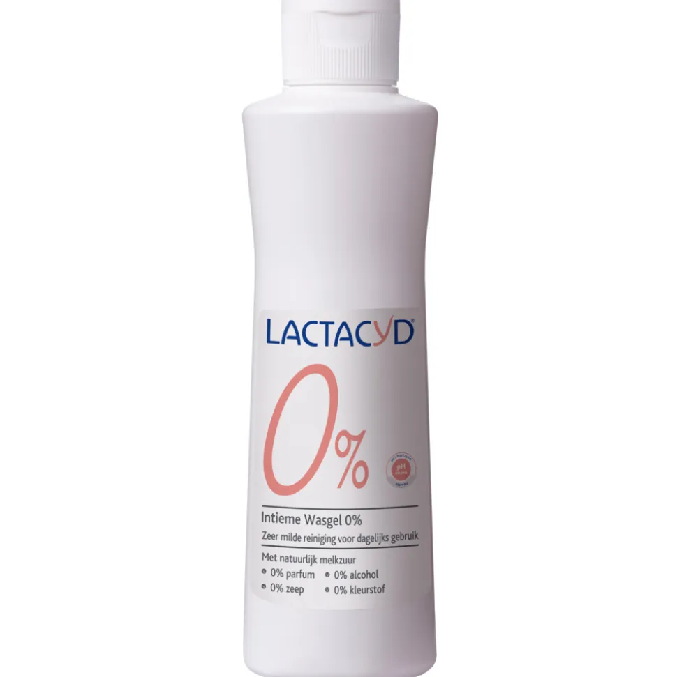3x Lactacyd Wasemulsie 0% 250 ml