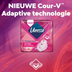 8x Libresse Ultra Regular Maandverband Jumbo Pack 44 stuks
