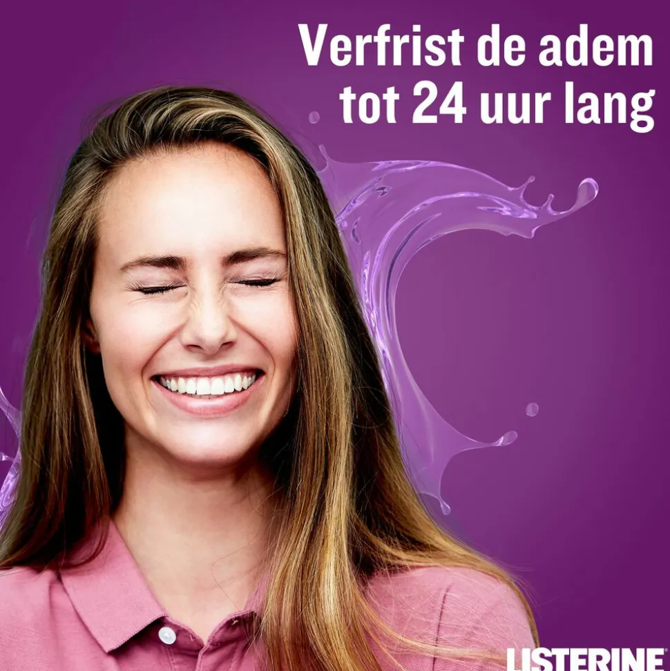 3x Listerine Mondwater Total Care Tandbescherming 500 ml