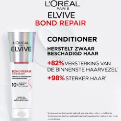 6x L'Oréal Elvive Bond Repair Conditioner 150 ml