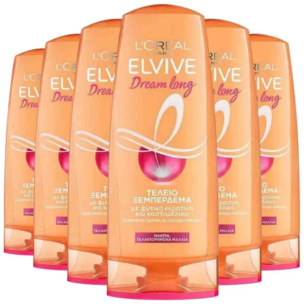 6x L'Oréal Elvive Dream Lengths Conditioner 300 ml