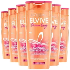 6x L'Oréal Elvive Dream Lengths Shampoo 400 ml