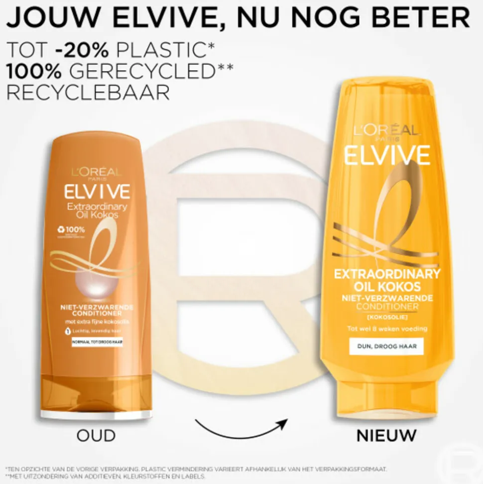6x L'Oréal Elvive Extraordinary Oil Conditioner Kokos 200 ml